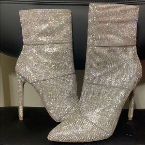Rhinestone boots!